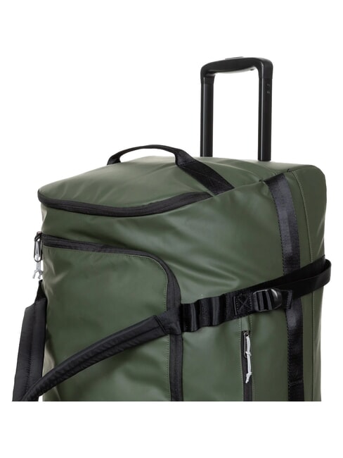 DUFFEL PACK WHEEL L Trolley borsone grande idrorepellente tarp forest - Trolley Semirigidi