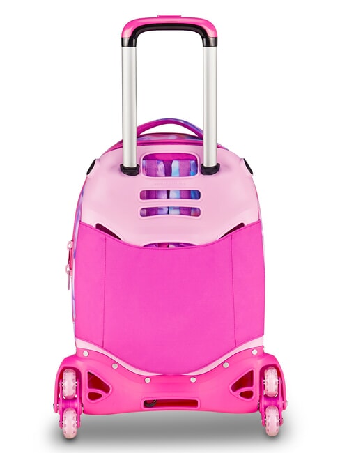 JOYFUL PINS GIRL Zaino Trolley 3 in 1 fuxiafluo - Zaini con carrello