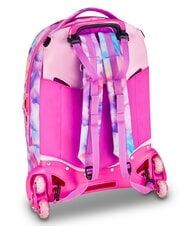 SJGANG JOYFUL PINS GIRL Zaino Trolley 3 in 1 fuxiafluo - Zaini con carrello - 5