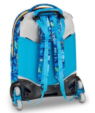 SJGANG JOYFUL PINS BOY  BLUE PRINT           - Zaini con carrello - 4