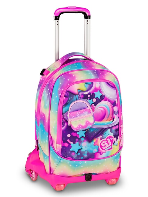 SOFT POUCH GIRL Zaino Trolley, sganciabile doll pink - Zaini con carrello