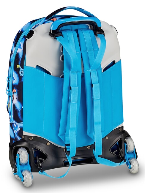 GLOWGAME Zaino Trolley fluo yellow - Zaini con carrello
