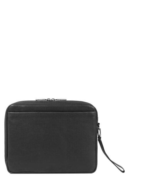 S129 Pochette in pelle Nero - Borse Donna