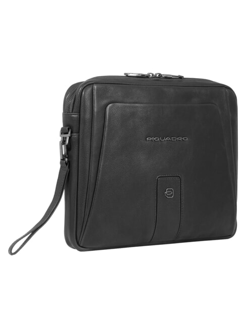 S129 Pochette in pelle Nero - Borse Donna