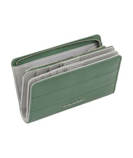 PIQUADRO ALVAR Portafoglio compatto VERDE - Portafogli Donna - 5