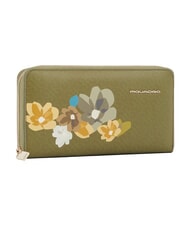 PIQUADRO FL L Portafoglio a 4 soffietti verde chiaro - Portafogli Donna - 5