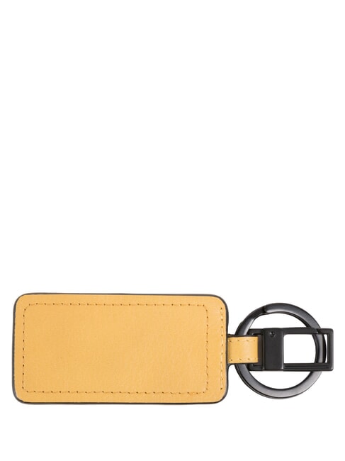 ERMES Portachiavi in pelle Giallo - Portachiavi