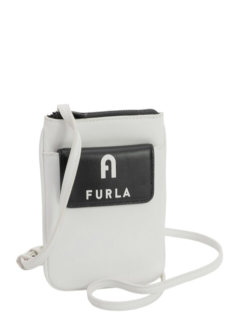 IRIS Mini Bag a tracolla talco/nero - Borse Donna