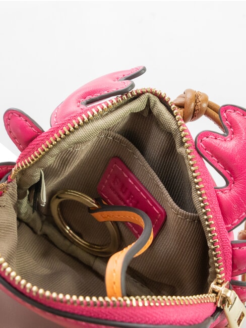 ALLEGRA Astuccio portamonete / portachiavi fucsia - Portafogli Donna