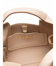 FURLA GILDA Borsamini in pelle con tracolla ballerina i+cognac h - Borse Donna - 5