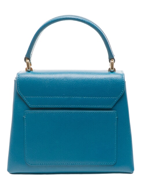 1927 Mini bag a mano, con tracolla, in pelle ottanio - Borse Donna