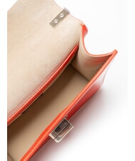 FURLA 1927  Borsa a tracolla mini in pelle naplack fuoco - Borse Donna - 5