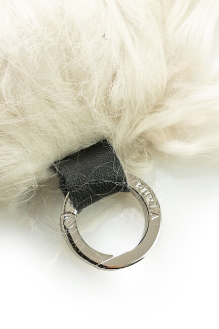 FIONA S Manico in pelliccia perla - Accessori per borse