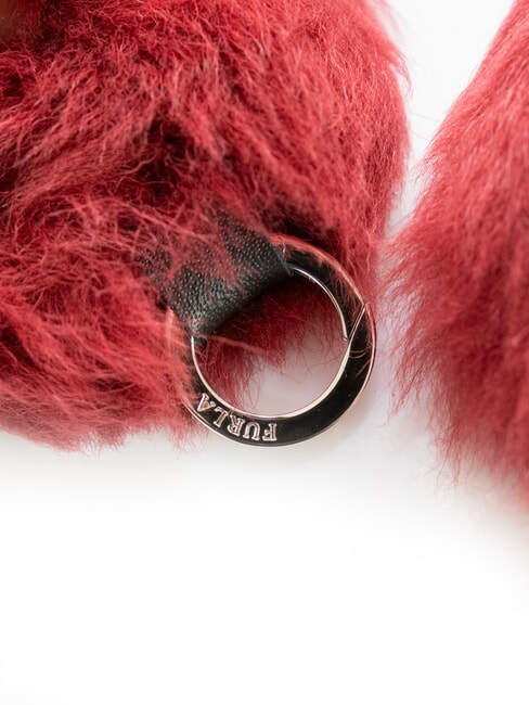FIONA Manico in pelliccia CILIEGIA d - Accessori per borse
