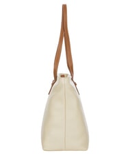 BRIC&rsquo;S CREMONA S Borsa shopping in pelle, a spalla PANNA - Borse Donna - 4