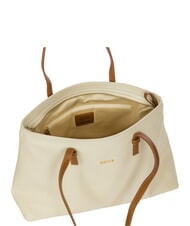 BRIC&rsquo;S CREMONA S Borsa shopping in pelle, a spalla PANNA - Borse Donna - 5