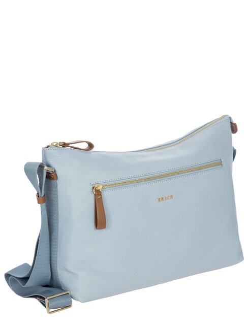 CREMONA Borsa mini in pelle, a tracolla cielo - Borse Donna