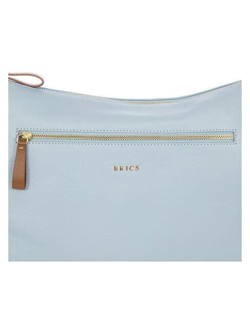 CREMONA Borsa mini in pelle, a tracolla cielo - Borse Donna