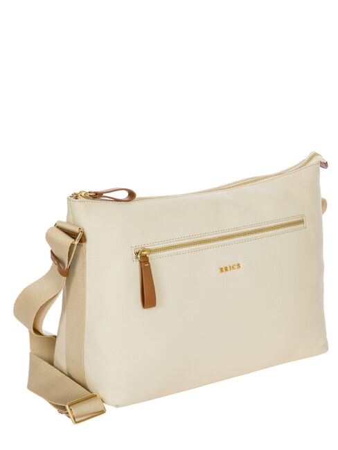 CREMONA Borsa mini in pelle, a tracolla PANNA - Borse Donna
