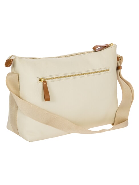 CREMONA Borsa mini in pelle, a tracolla PANNA - Borse Donna