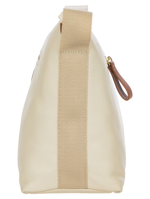 CREMONA Borsa mini in pelle, a tracolla PANNA - Borse Donna