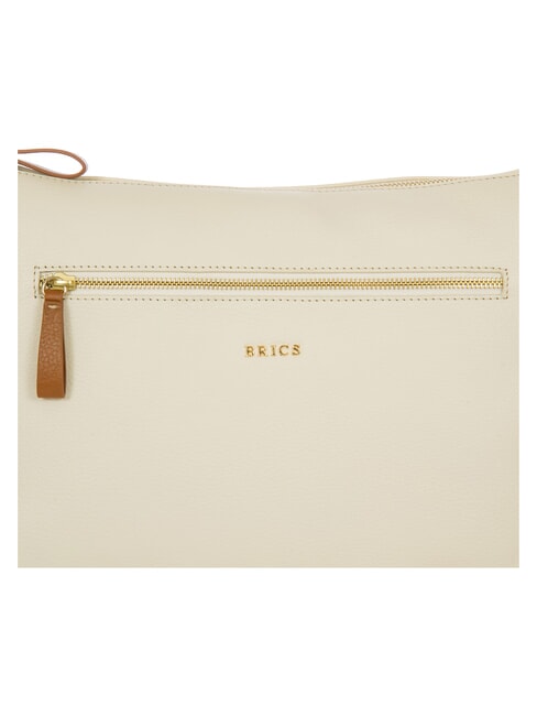 CREMONA Borsa mini in pelle, a tracolla PANNA - Borse Donna
