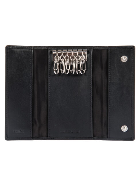 BERNINA  Astuccio portachiavi in pelle Nero - Portachiavi