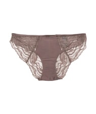 CALVIN KLEIN CK Slip pizzo motivo floreale plum truffle - Slip Donna - 2