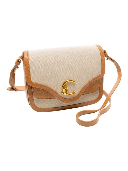 C-ME CANVAS Borsa mini in pelle, a tracolla reef/peach - Borse Donna