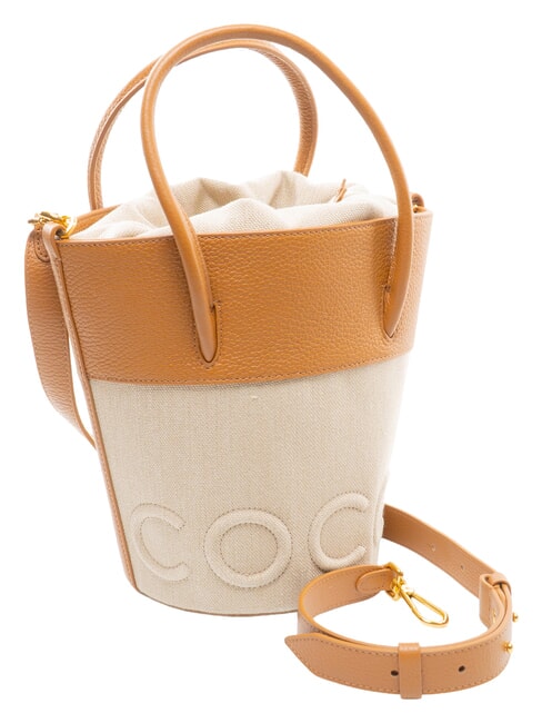 MYRTHA CANVAS Borsa a secchiello, con tracolla reef/peach - Borse Donna