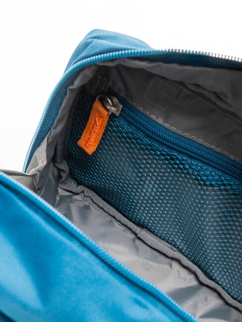 BLAZING RIDE Beauty case con tasca frontale teal/orange - Beauty Case