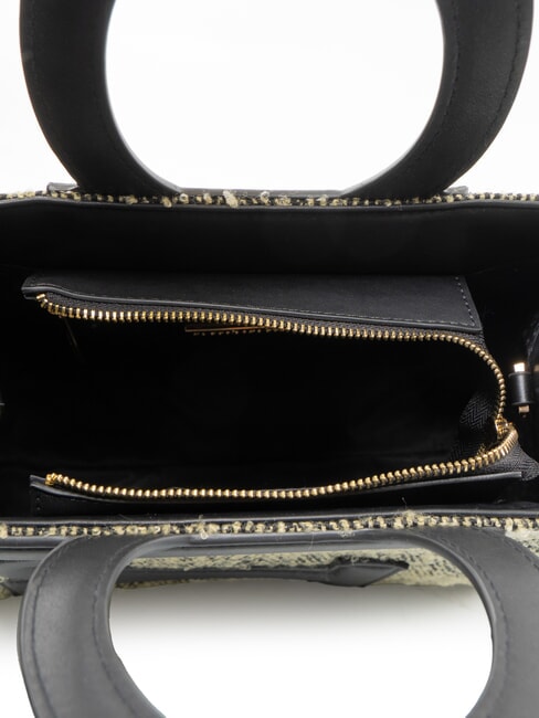 ICONIC WOOL Borsa tote con tracolla black/yellow - Borse Donna
