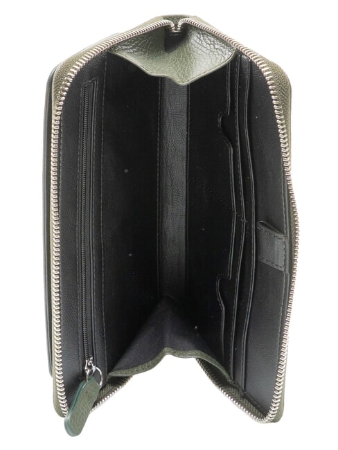 STG SOFT Beauty in pelle martellata alga - Beauty Case