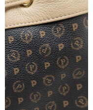 POLLINI HERITAGE Borsa secchiello a tracolla nero/avorio - Borse Donna - 3