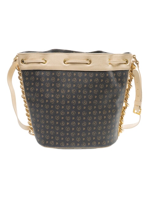 HERITAGE Borsa secchiello a tracolla nero/avorio - Borse Donna
