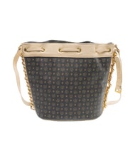 POLLINI HERITAGE Borsa secchiello a tracolla nero/avorio - Borse Donna - 4