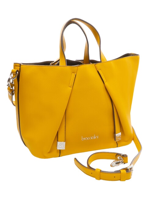 GIO Borsa con pochette estraibile giallo - Borse Donna