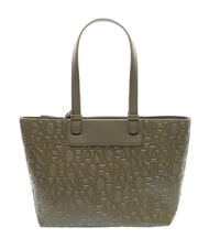 ARMANI EXCHANGE A|X ALL OVER Shopper a spalla savanna - Borse Donna - 4