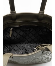 ARMANI EXCHANGE A|X ALL OVER Shopper a spalla savanna - Borse Donna - 5
