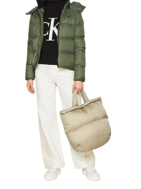 CK JEANS Piumino con cappuccio thyme - Piumini Donna