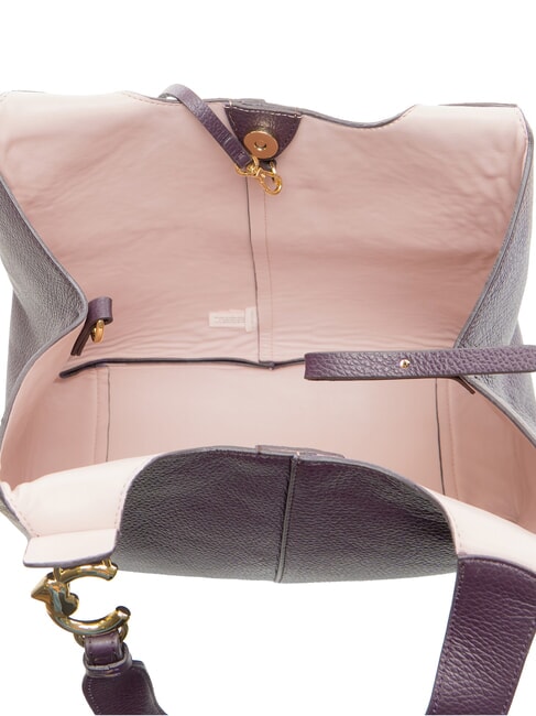 C-EASY Borsa a spalla, con pochette prune - Borse Donna