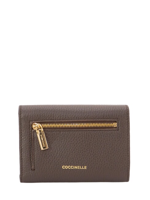 KELSEY Portafoglio in pelle fondant brown - Portafogli Donna