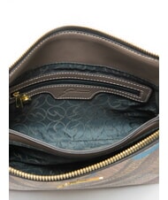 GATTINONI PLANETARIUM Borsa a tracolla wild watercolor/ dk taupe - Borse Donna - 5