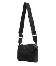 CALVIN KLEIN QUILTED NYLON Borsa mini a spalla, con tracolla na black - Borse Donna - 3
