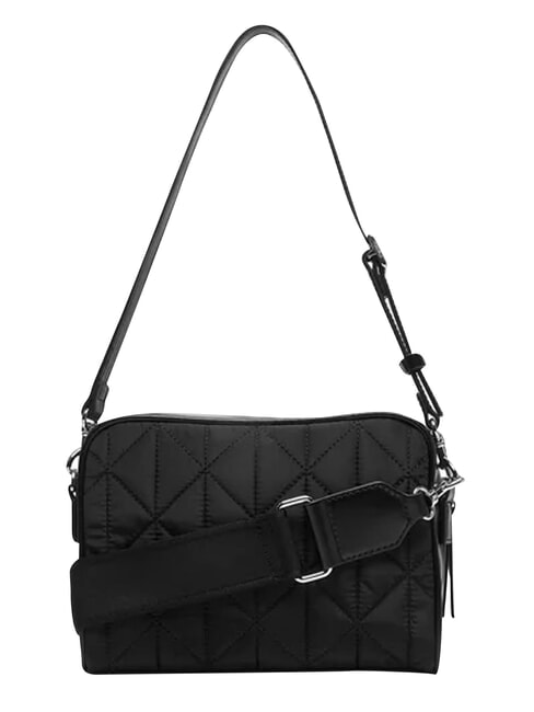 QUILTED NYLON Borsa mini a spalla, con tracolla na black - Borse Donna