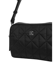 CALVIN KLEIN QUILTED NYLON Borsa mini a spalla, con tracolla na black - Borse Donna - 5