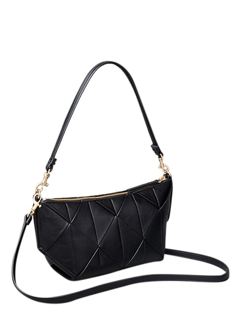 WOVEN Borsa a spalla na black - Borse Donna