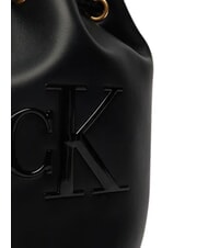 CALVIN KLEIN BOLD CK Borsa a secchiello, con tracolla na black - Borse Donna - 5