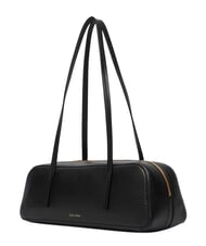 CALVIN KLEIN FOIL LOGO Borsa a bauletto, a spalla black/toasted coconut - Borse Donna - 4