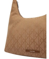 CALVIN KLEIN EMBLEM JAQUARD L Borsa a spalla cornstalk/tbd aop jqd - Borse Donna - 5